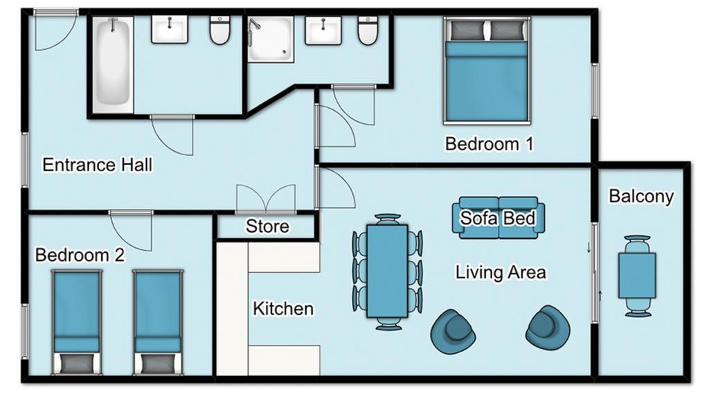 Avalon Balcony Apartment Brighton Dış mekan fotoğraf